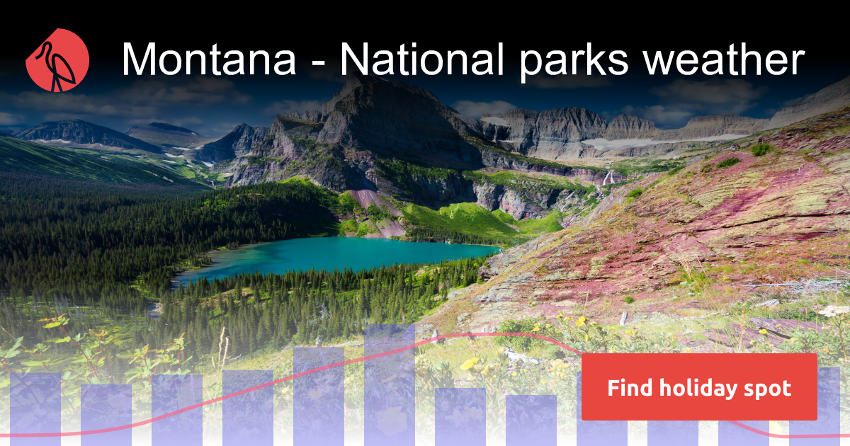 Montana - National parks weather in April 2025 | Sunheron