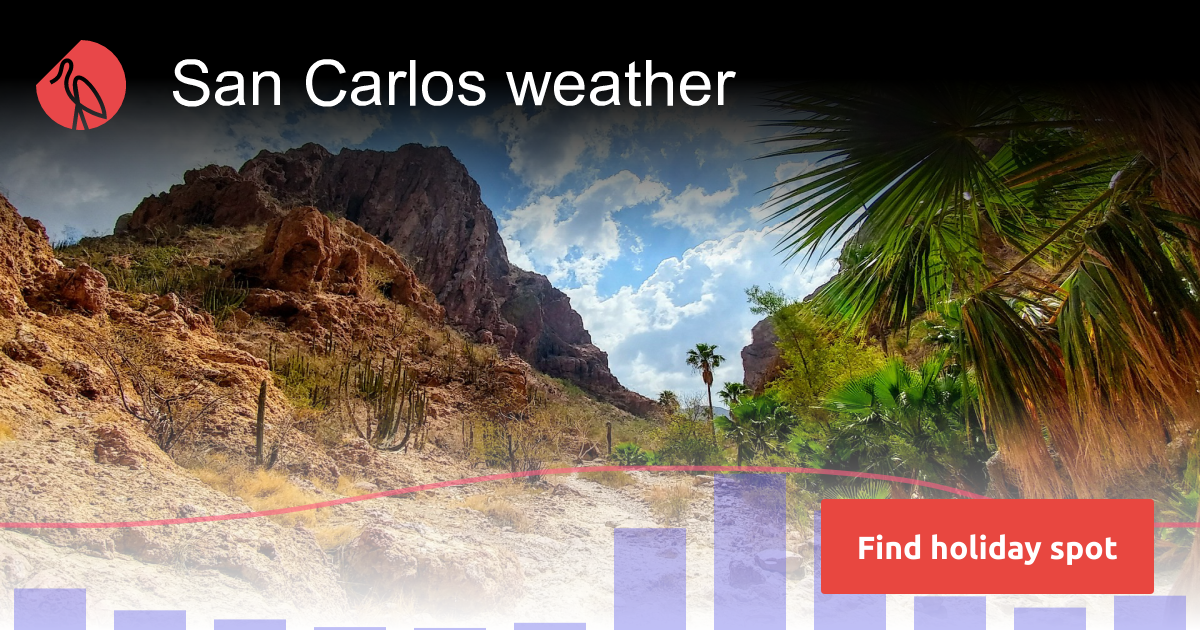 San Carlos weather and climate | Sunheron