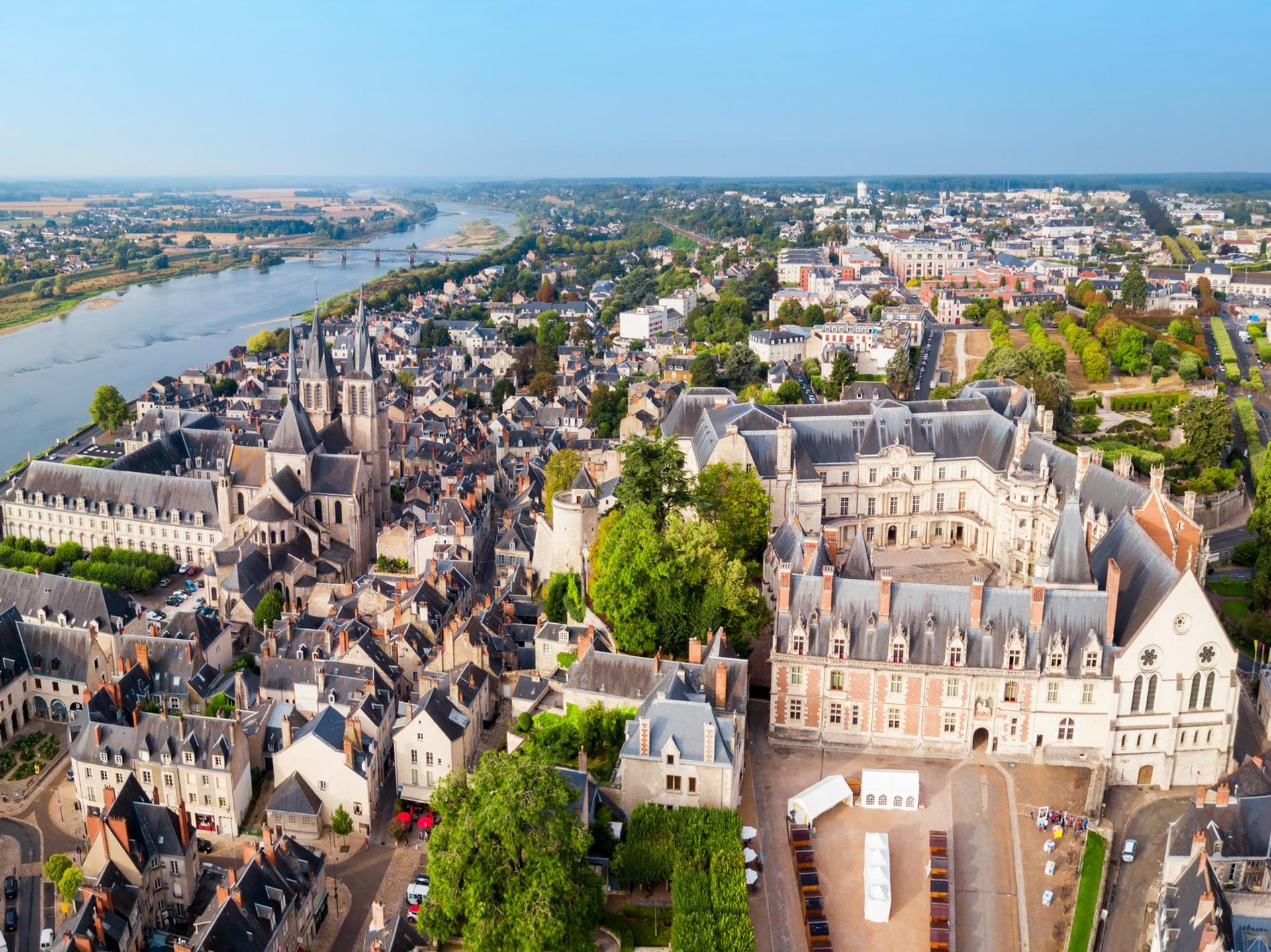 Blois on a sunny day